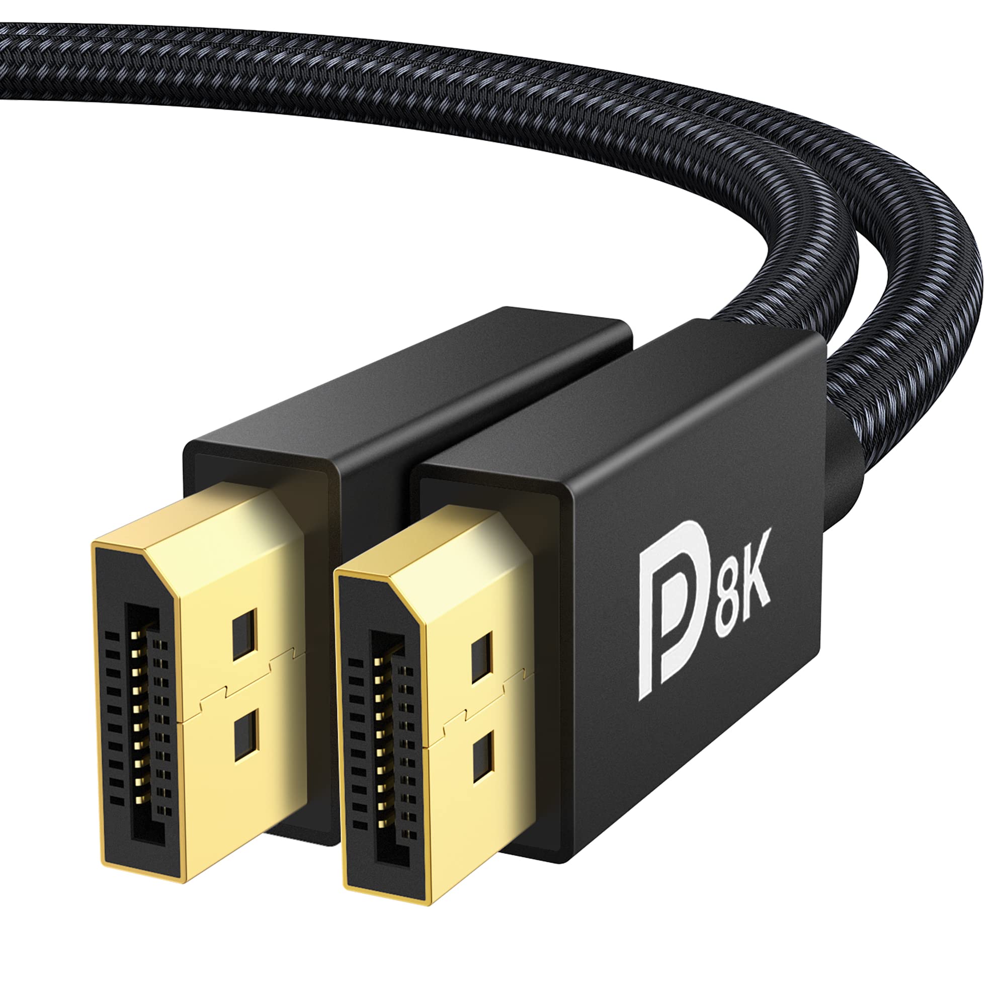 IVANKY 8K DisplayPort Cable for Gaming Monitor and PC with FreeSync and G-Sync Support
| VESA Certified 6.6ft IVANKY 8K